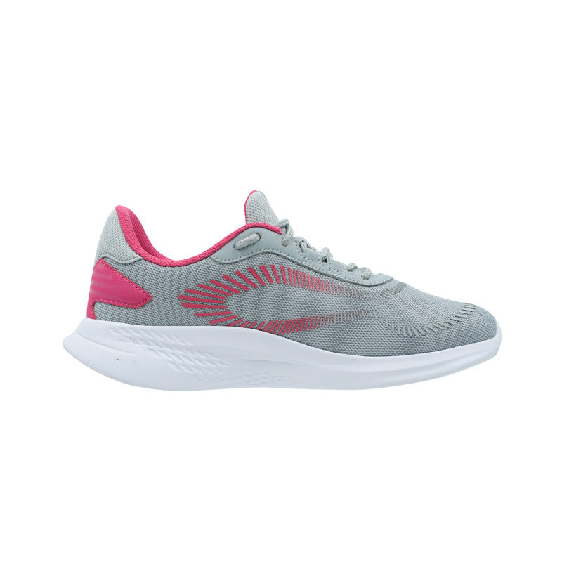 League Mask W Grey/Purple Sepatu Running Wanita