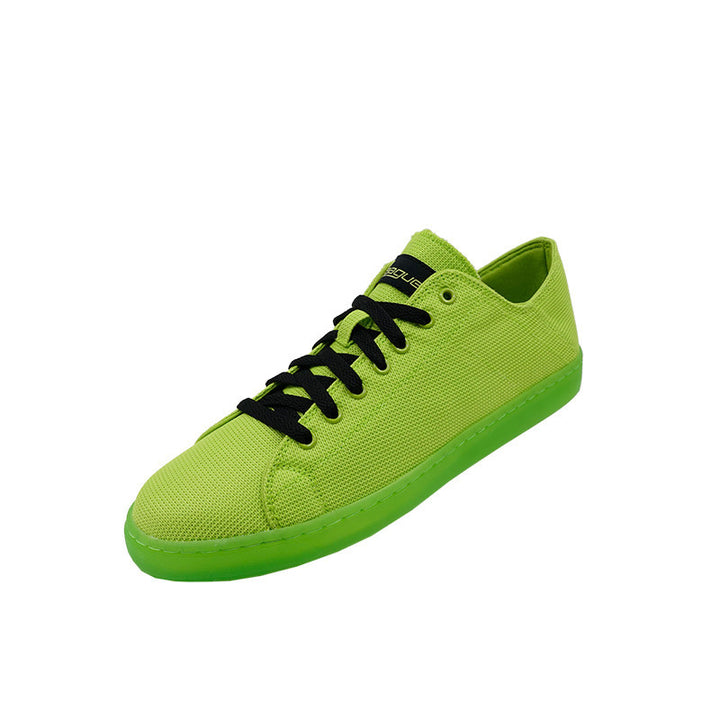 League J-Street Nylon FS Green/Black Loafers Pria