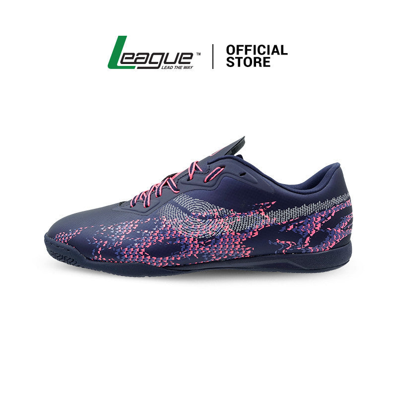 League Electro Purple/Purple Sepatu Futsal Pria