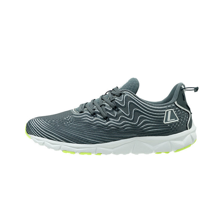 League AMP U Grey/Grey Sepatu Running Pria