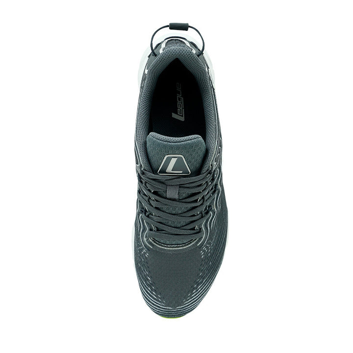 League AMP U Grey/Grey Sepatu Running Pria