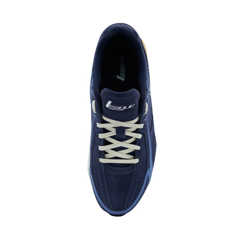 League ARK Prime Blue/White Loafers Pria