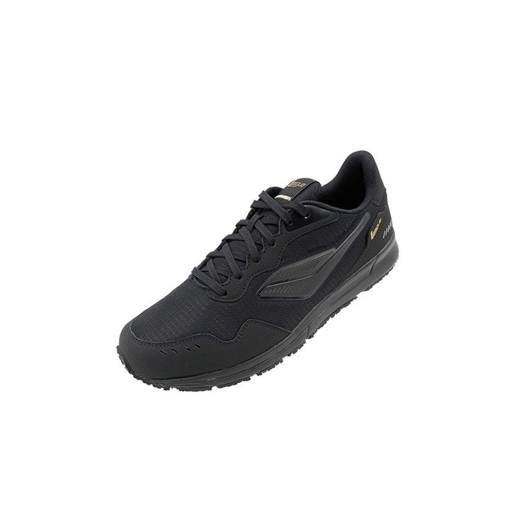 League Sanchez 2 Jr Black/Yellow Loafers Anak