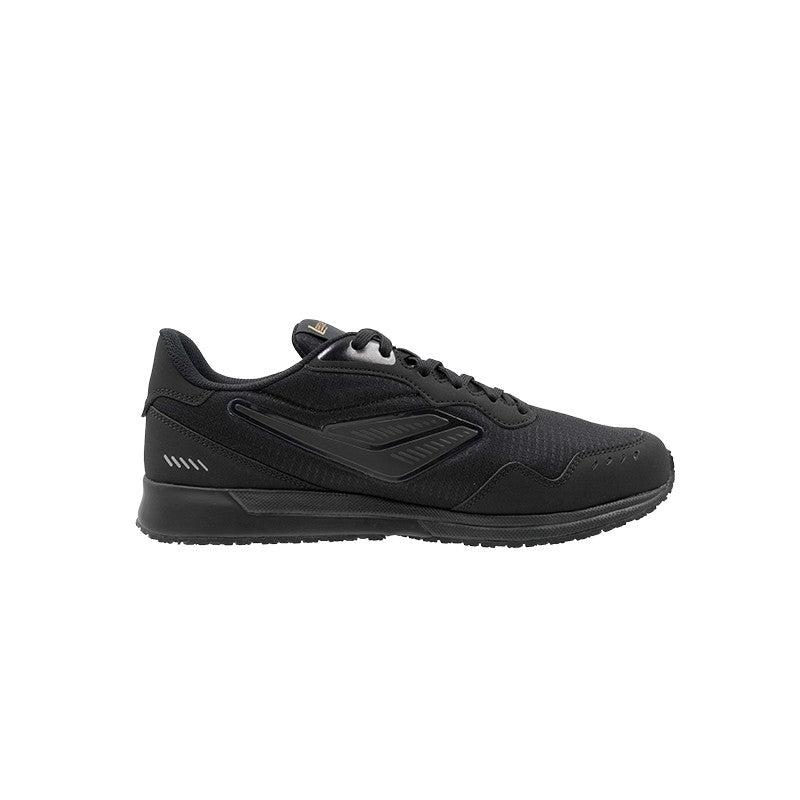 League Sanchez 2 Jr Black/Yellow Loafers Anak