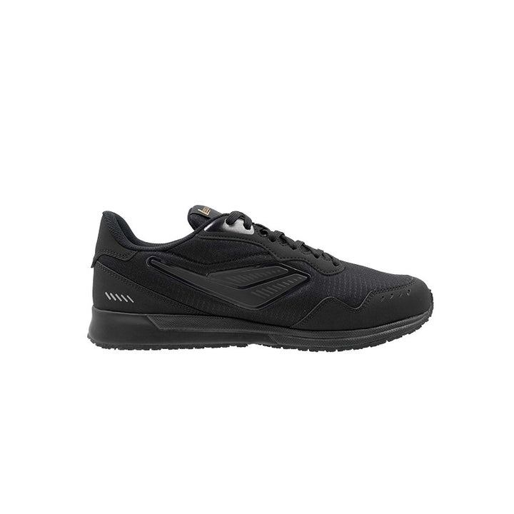 League Sanchez 2 Jr Black/Yellow Loafers Anak