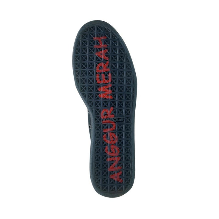 League J-Street SD Anggur Merah Black/White Loafers Pria