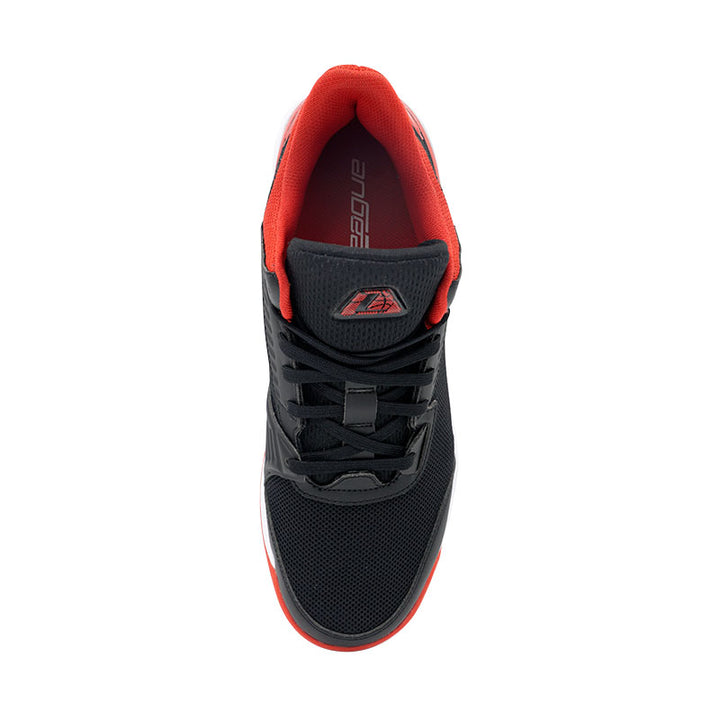 League Zephyr Black/Red Sepatu Basket Pria