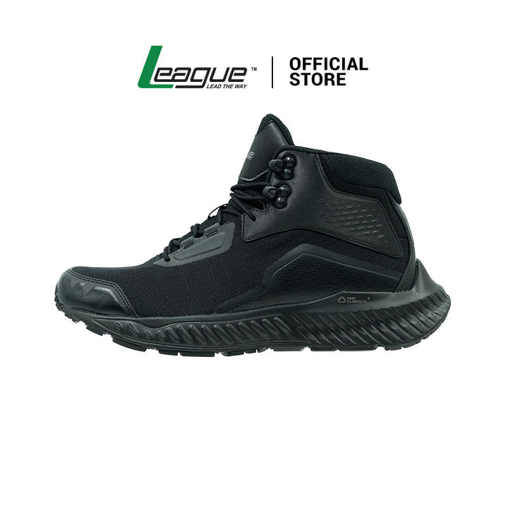 League Rampage M Black/Grey Loafers Pria