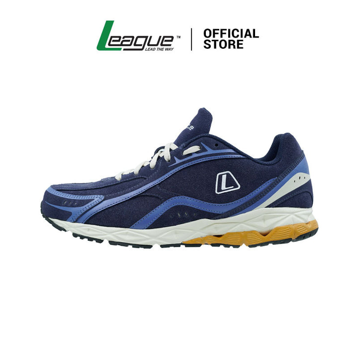 League ARK Prime Blue/White Loafers Pria