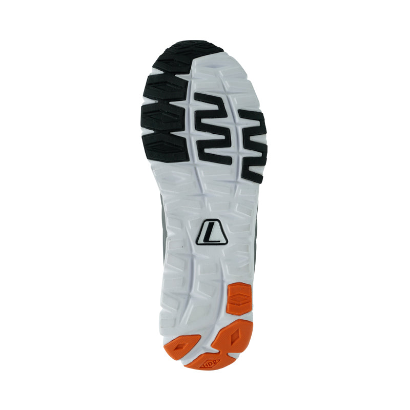 League Sterling U Grey/Orange Slip On Pria