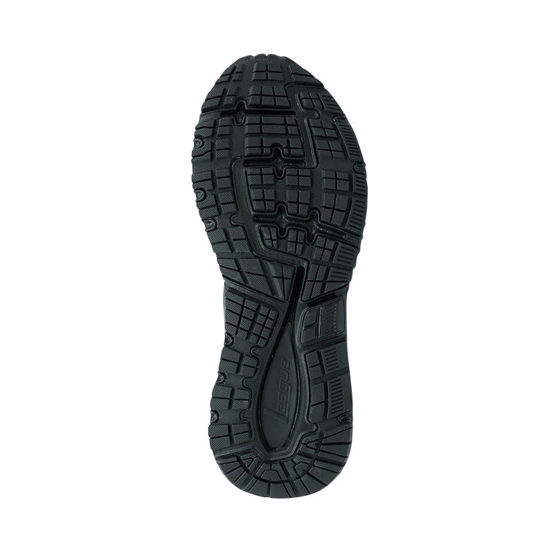 League Rampage M Black/Grey Loafers Pria