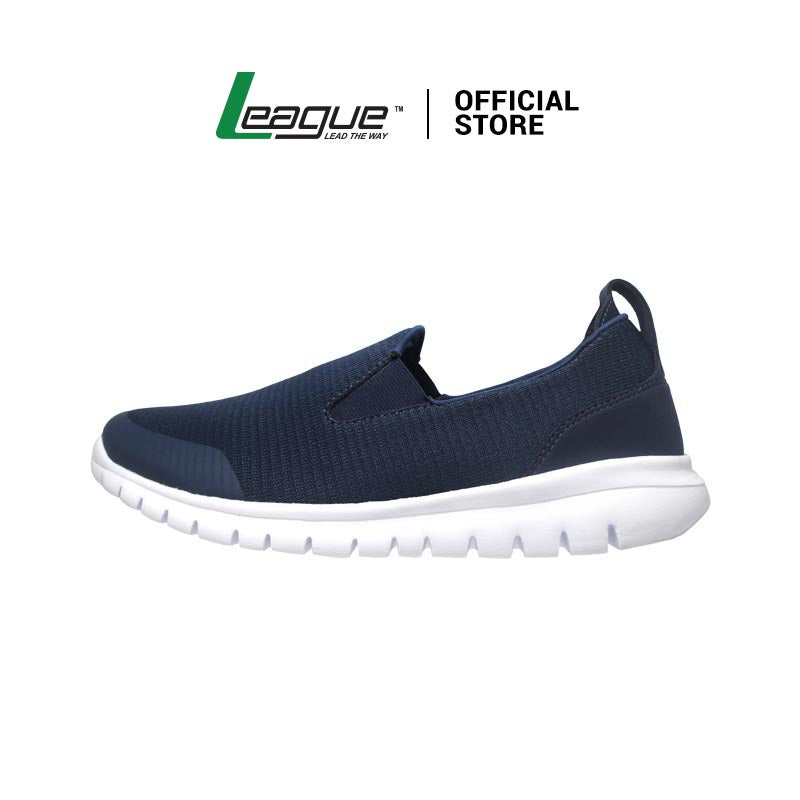League Boreel U Blue/Black Slip On Pria
