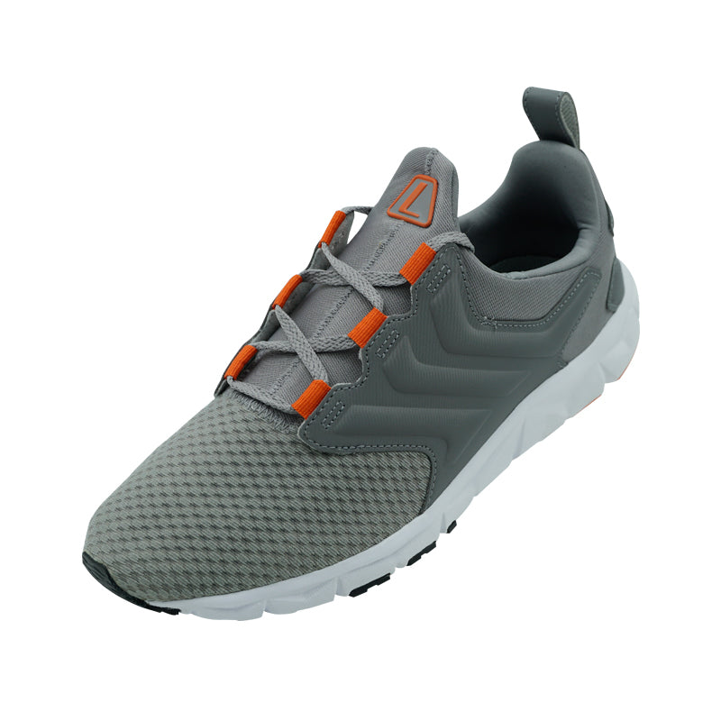 League Sterling U Grey/Orange Slip On Pria