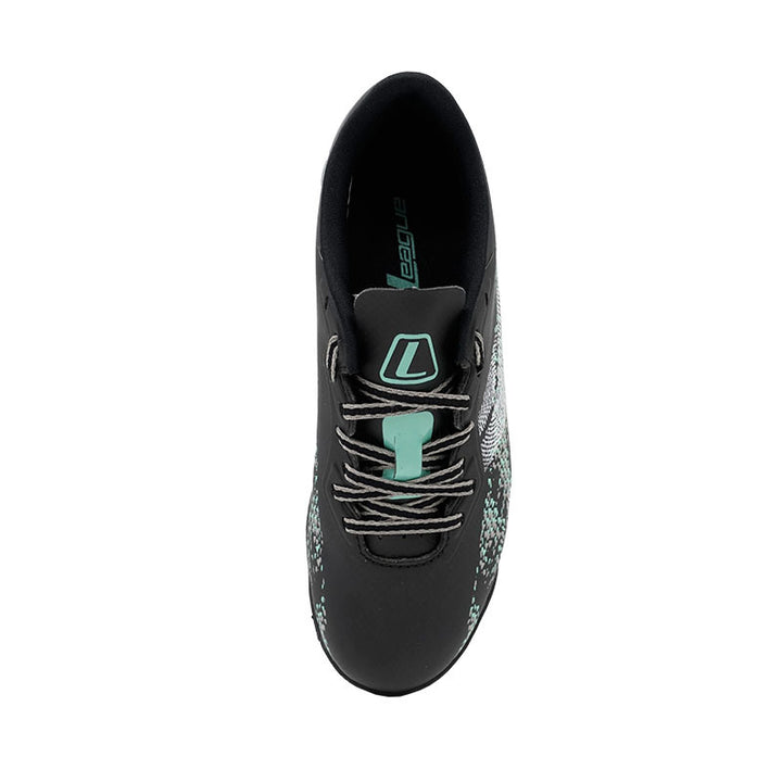 League Electro Black/Green Sepatu Futsal Pria