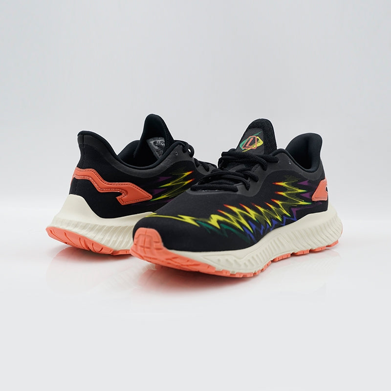 League Articuno Black/Yellow Sepatu Running Pria
