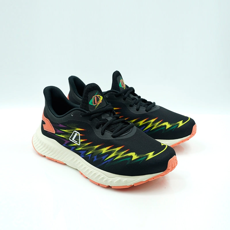 League Articuno Black/Yellow Sepatu Running Pria
