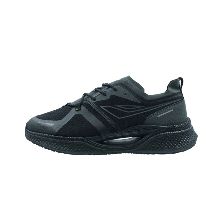 League Roshe U Black/Grey Loafers Pria