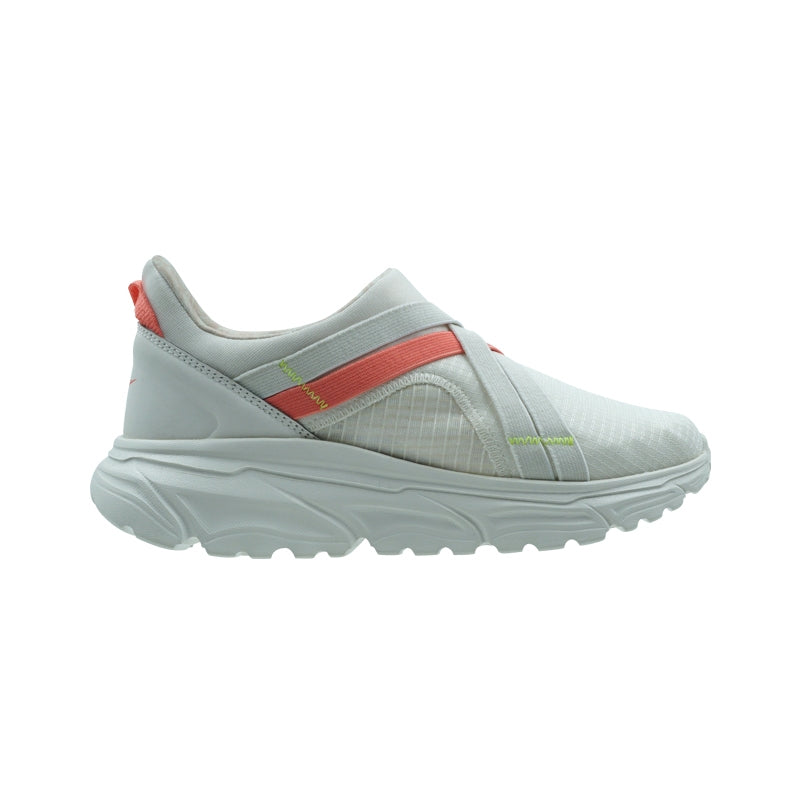 League IU White/Red Loafers Wanita