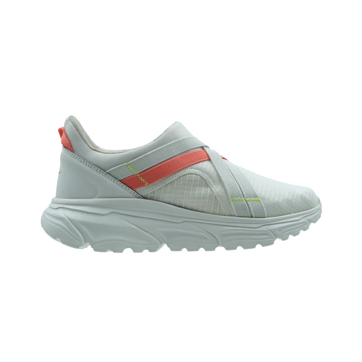 League IU White/Red Loafers Wanita