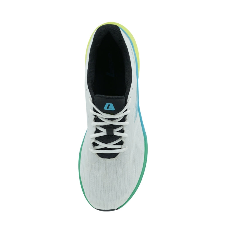 League Neorun U White/Blue Sepatu Running Pria