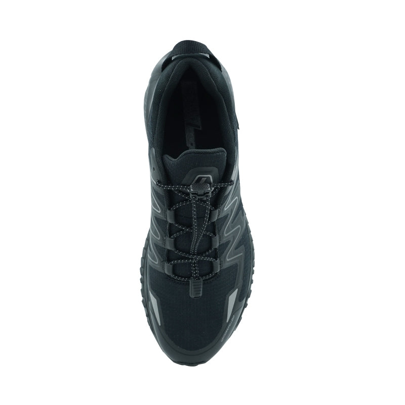 League Kumo 2 Black/Black Sepatu Running Pria