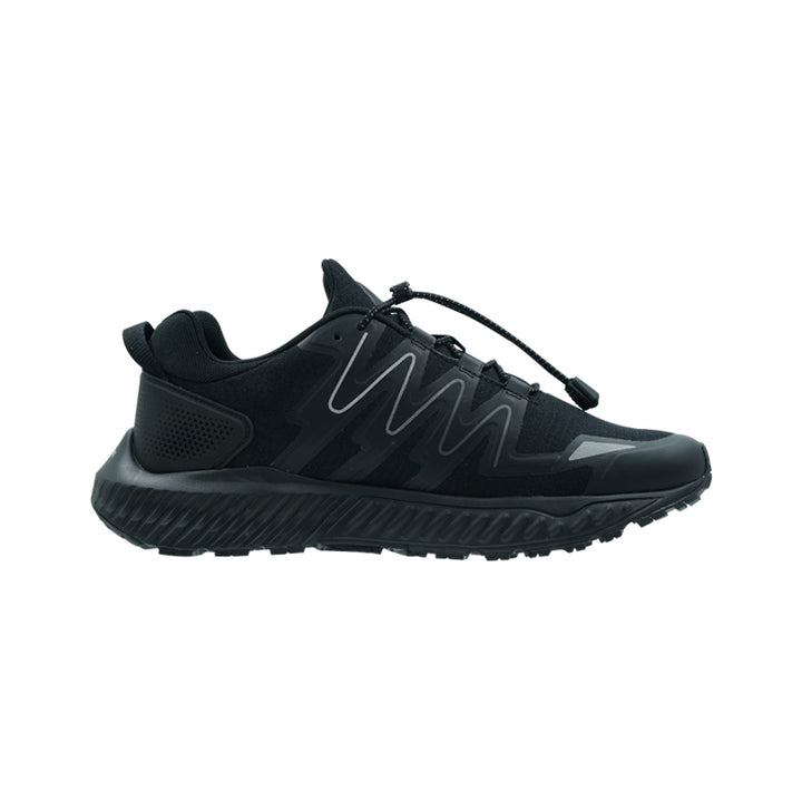 League Kumo 2 Black/Black Sepatu Running Pria