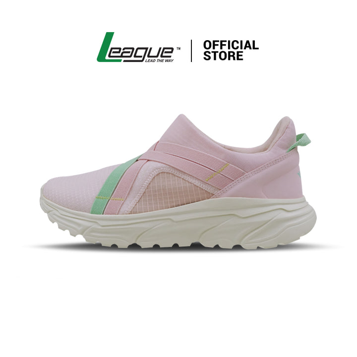 IU Pink/Blue Slip-On Wanita
