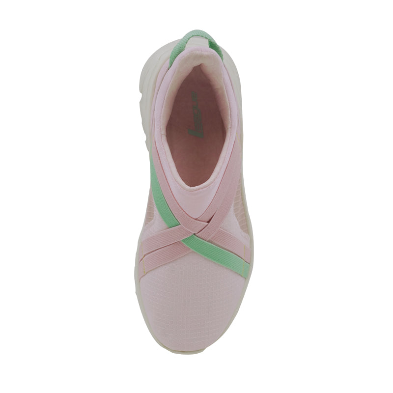IU Pink/Blue Slip-On Wanita