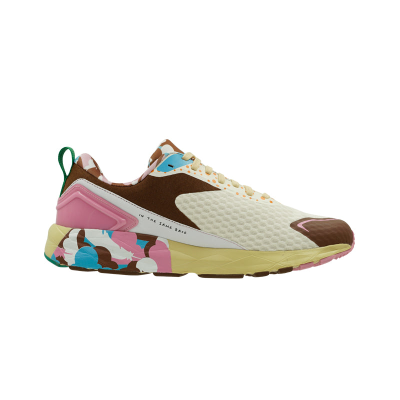 League Kevinswork X League White/Pink Sepatu Running Pria