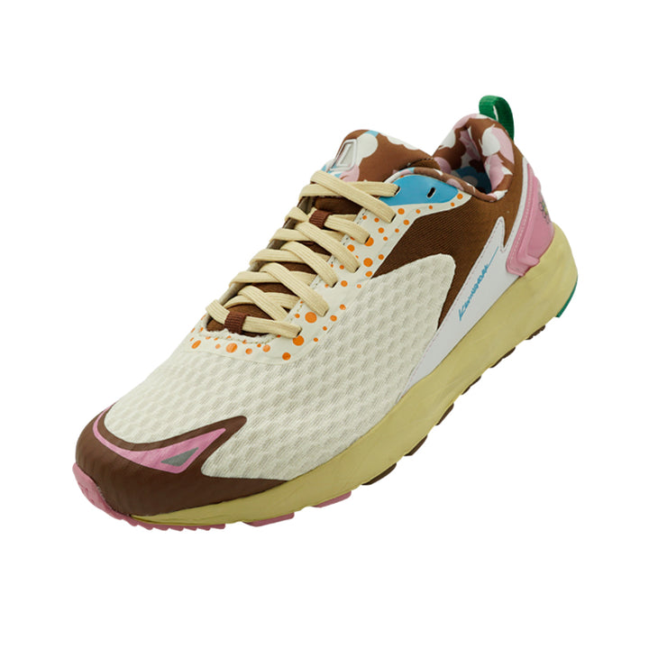 League Kevinswork X League White/Pink Sepatu Running Pria