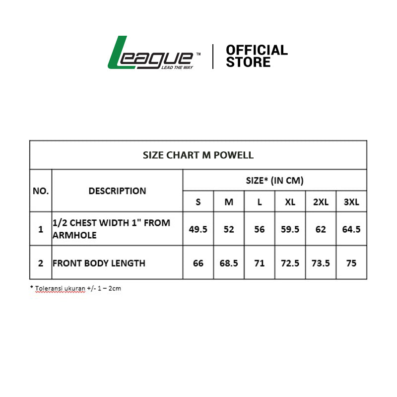 M Powell LS Golf Jersey Man