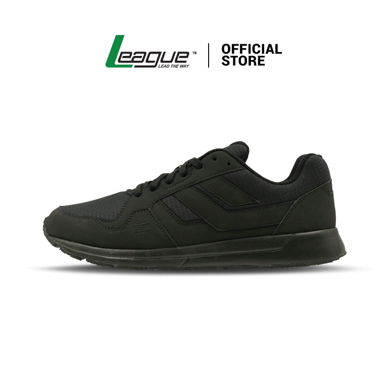 League Cruz BTS Black/Gray Sepatu Sneaker Pria