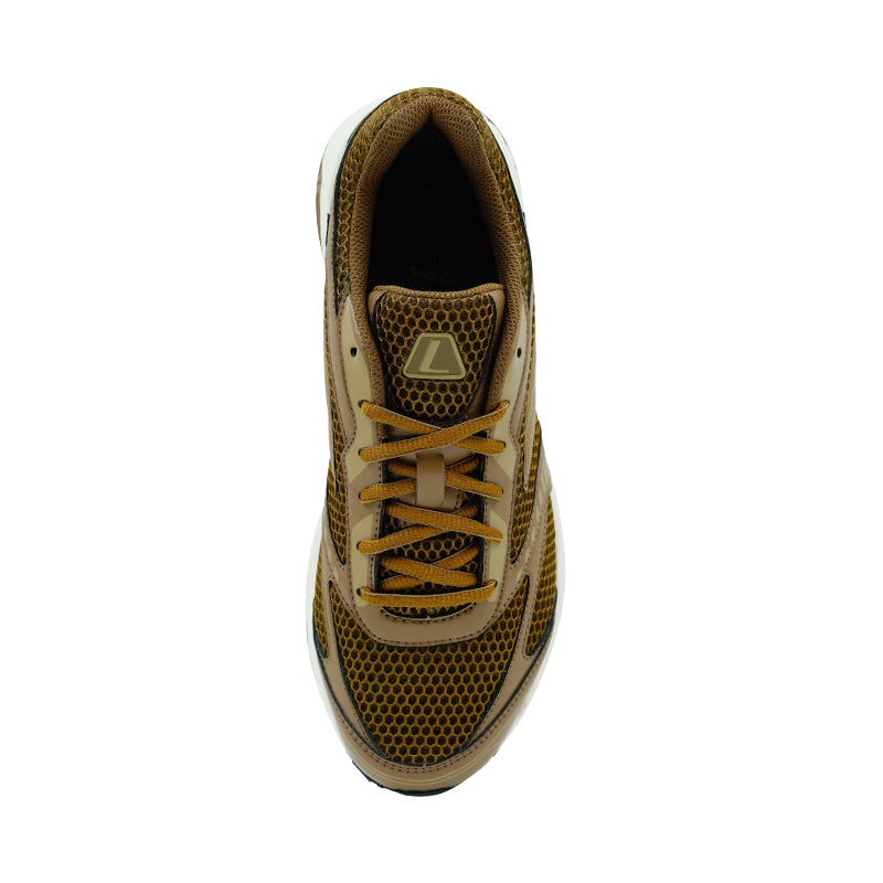 League Evade 3 Brown/White Unisex Sepatu Running Pria