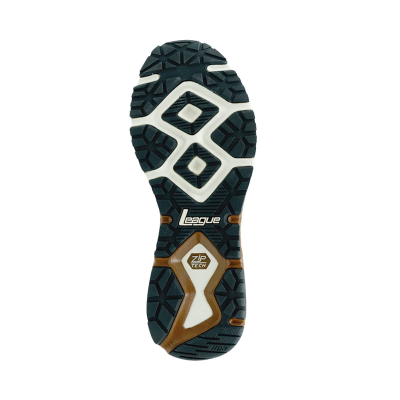 League Evade 3 Brown/White Unisex Sepatu Running Pria