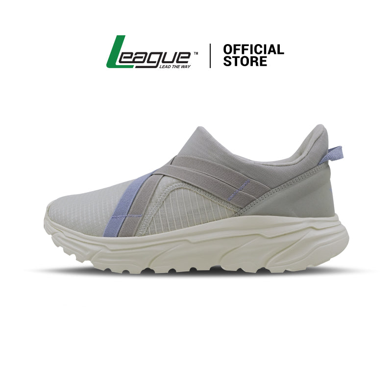 League IU Gray/Blue Sepatu Sneaker Wanita