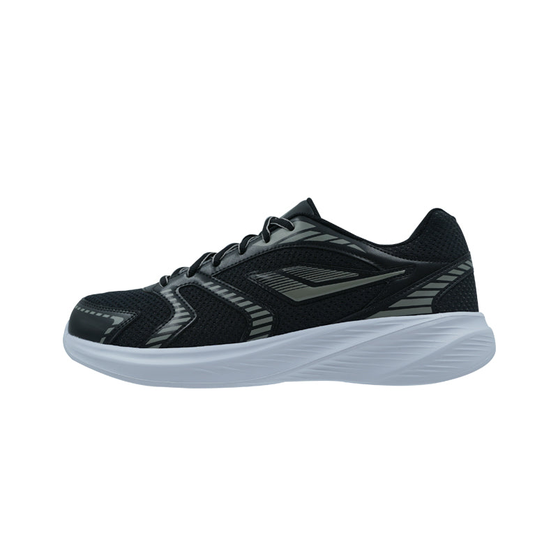 League Decra X U Black/White Sepatu Running Pria