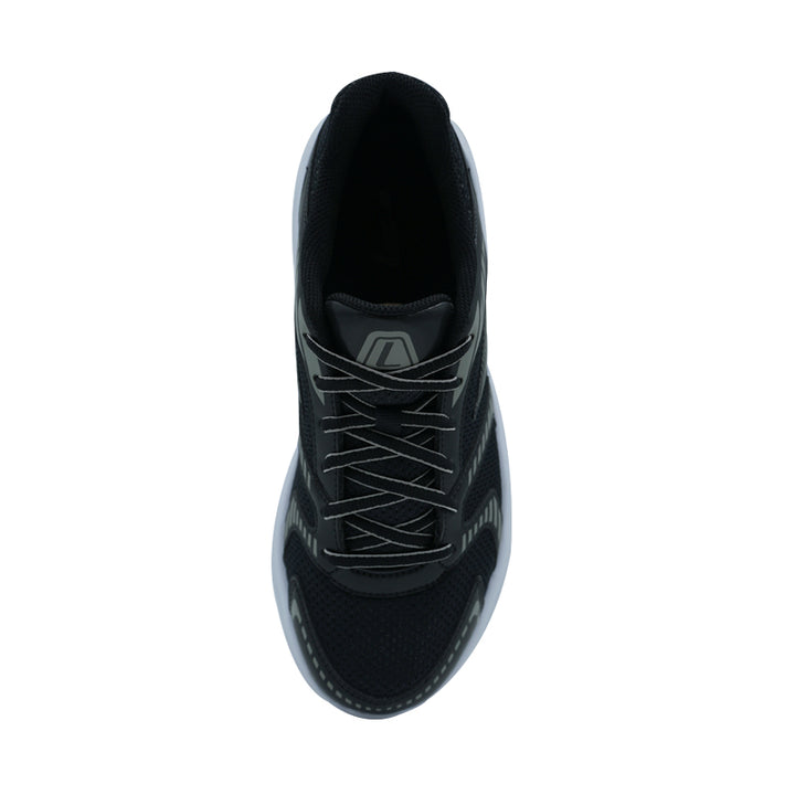 League Decra X U Black/White Sepatu Running Pria