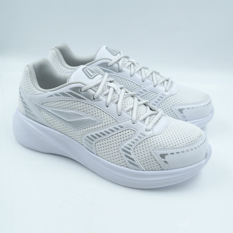 League Decra X U White/Grey Sepatu Running Pria