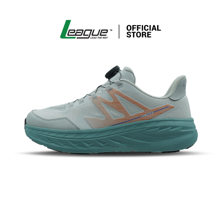 League Ultrax U Blue/Blue Sepatu Running Pria