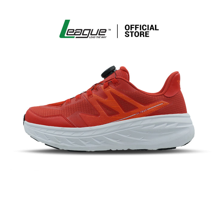 League Ultrax U Red/White Sepatu Running Pria
