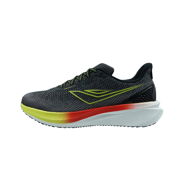 League Valiant Lite U Black/Grey Sepatu Running Pria
