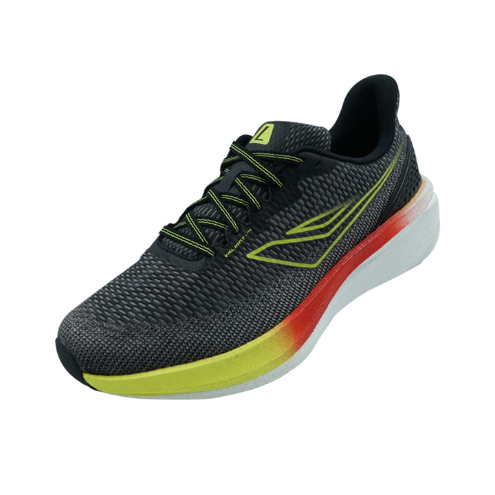 League Valiant Lite U Black/Grey Sepatu Running Pria
