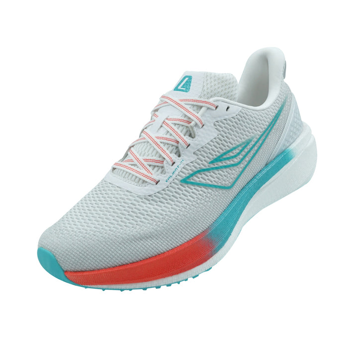 League Valiant Lite U White/Blue Sepatu Running Pria