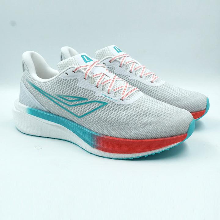 League Valiant Lite U White/Blue Sepatu Running Pria