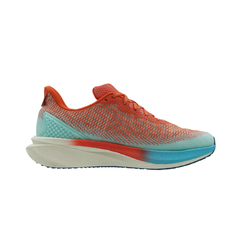 League Valiant Lite U Orange/White Sepatu Running Pria