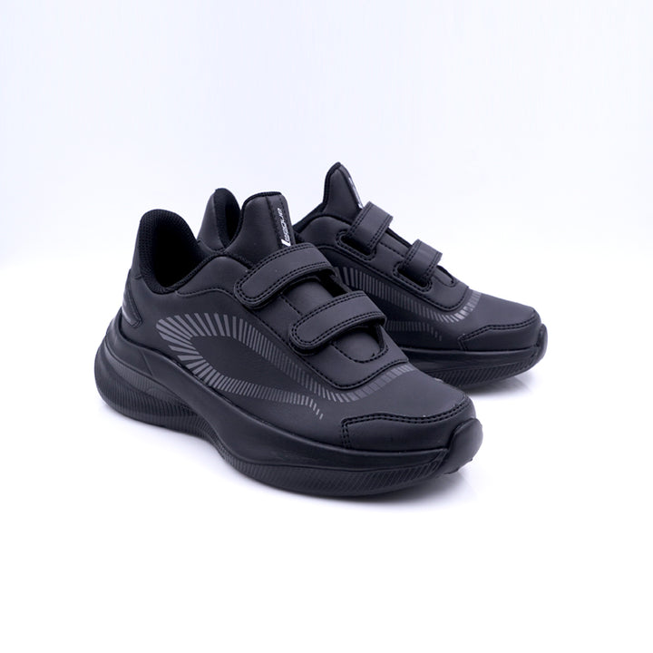 League Mask BTS Jr Black/Black Loafers Anak