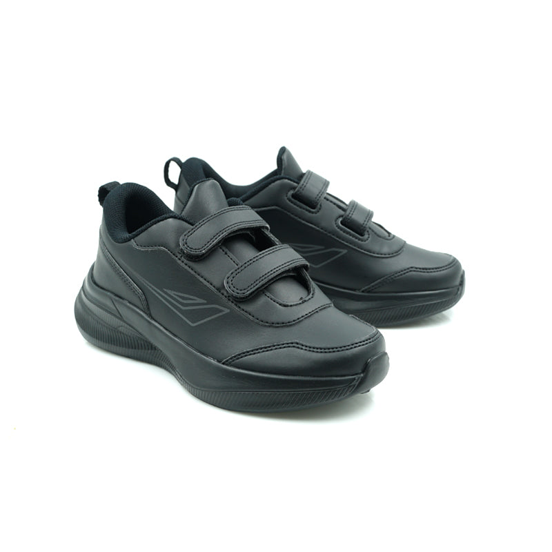 League Tachi BTS Jr Black/Black Loafers Anak