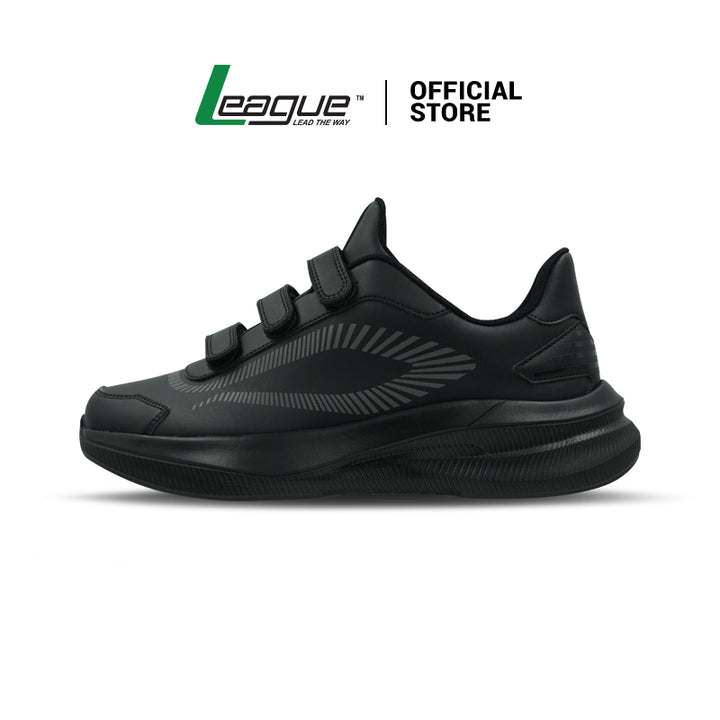 League Mask BTS Black/Black Loafers Pria