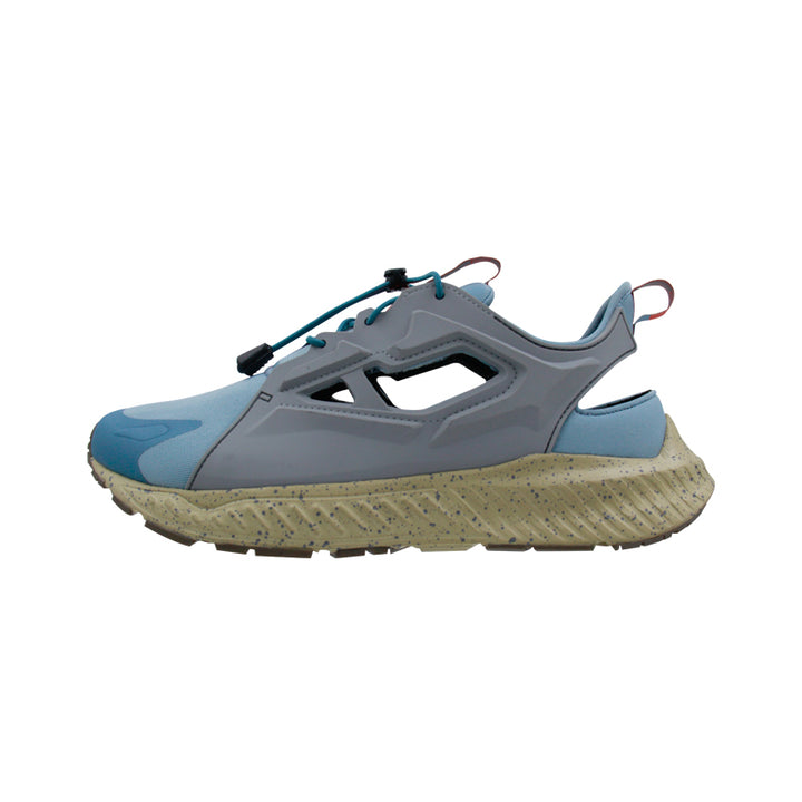 League Ghiza Blue/Brown Sepatu Running Pria