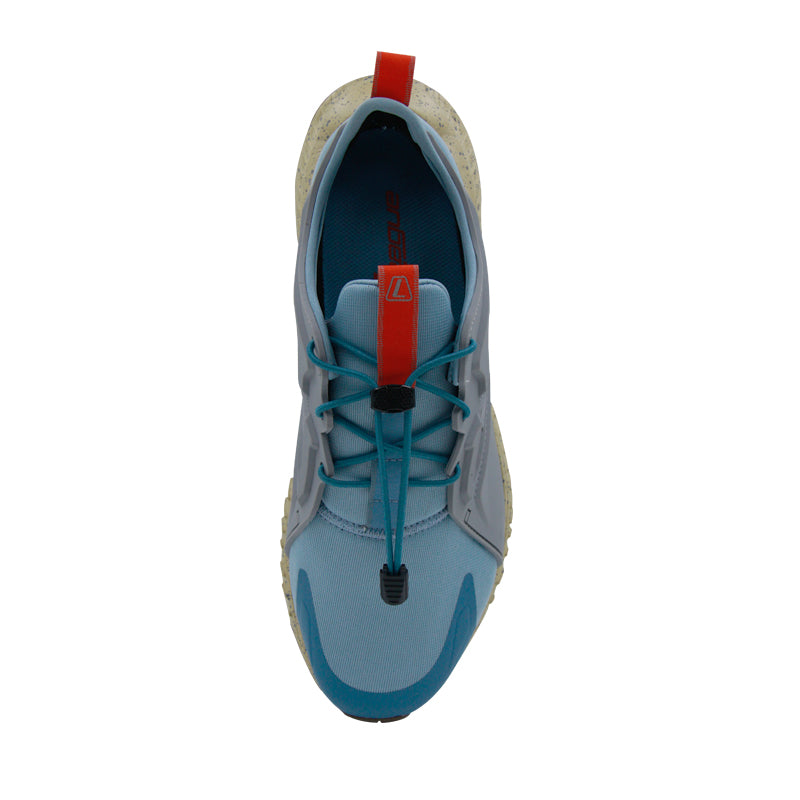 League Ghiza Blue/Brown Sepatu Running Pria
